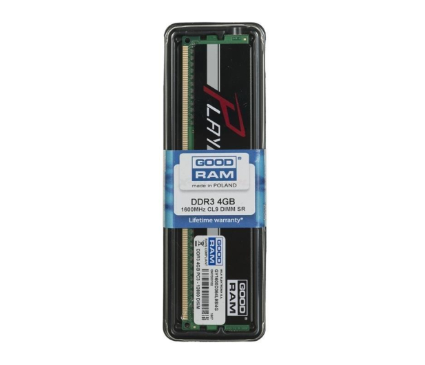 GOODRAM 4GB 1600MHz Play Black CL9 - 210959 - zdjęcie 2